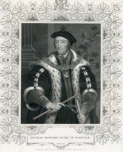 Thomas Howard (1473-1554) Norfolkin kolmas herttua tekijältä English School