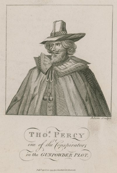 Thomas Percy, yksi ruutijuonen salaliittolaisista tekijältä English School
