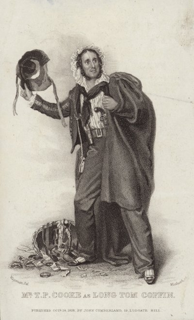 Thomas Potter Cooke hahmona Long Tom Coffin tekijältä English School