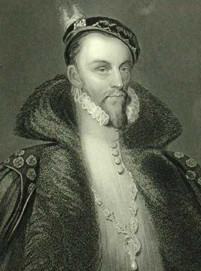 Thomas Radclyffe (n. 1526-83) Sussexin 3. jaarli (kaiverrus) tekijältä English School