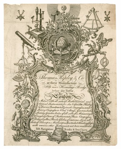 Thomas Ripley & Co, kauppakortti tekijältä English School