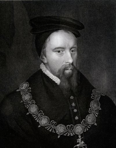 Thomas Stanley (1435-1504) Derbyn ensimmäinen jaarli, 1838 tekijältä English School