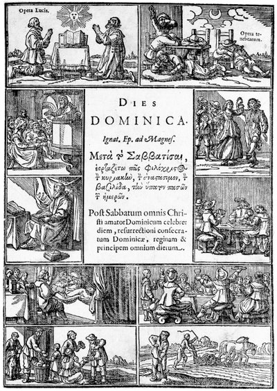 Nimisivu teokseen Thomas Youngs Dies Dominica, 1639 tekijältä English School
