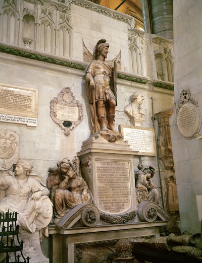 Georgio Hollesin hauta, Westminster Abbey tekijältä English School