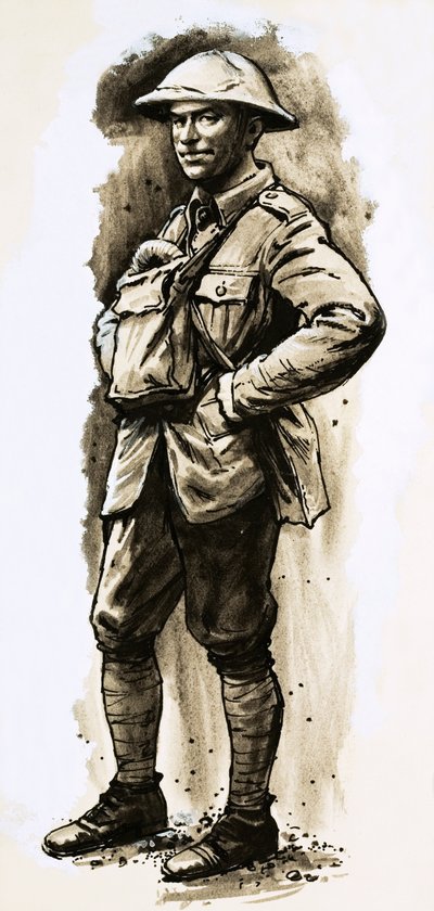 Tommy Atkins, ensimmäisen maailmansodan palaava sankari tekijältä English School