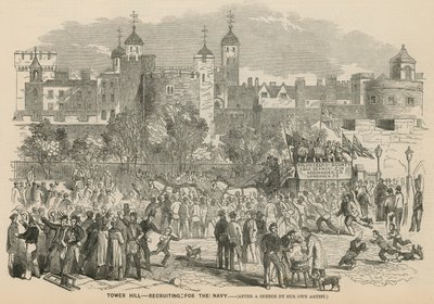 Tower Hill, Lontoo: rekrytointi merivoimiin tekijältä English School