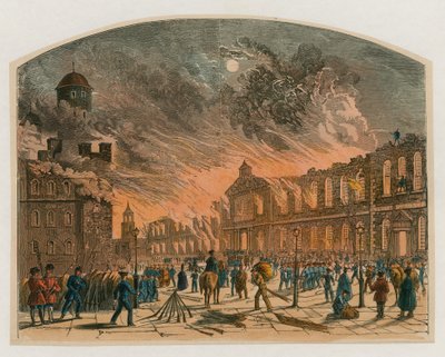 Tower of London Fire, 1841 tekijältä English School