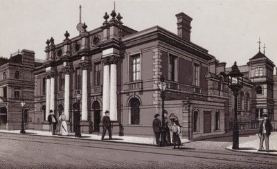 Kaupungintalo, Cardiff (litho) tekijältä English School