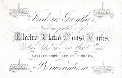 Kauppakortti, Frederic Gwyther tekijältä English School