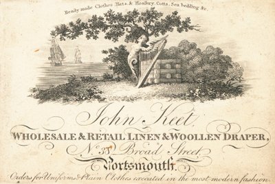 Kauppakortti, John Keet tekijältä English School