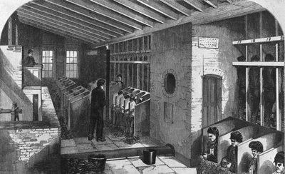 Tread-Wheel ja Oakum-Shed kaupunginvankilassa Hollowayssa, Henry Mayhew