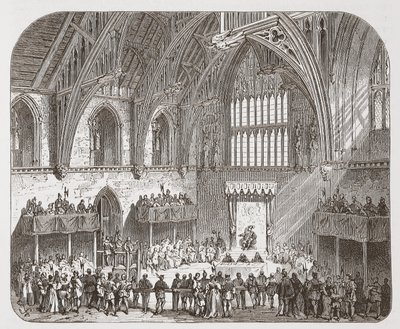 Lambertin oikeudenkäynti Westminster Hallissa tekijältä English School
