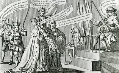 Laajojen makualueiden suvereenin keisarinnan oikeudenkäynti, 1771 tekijältä English School