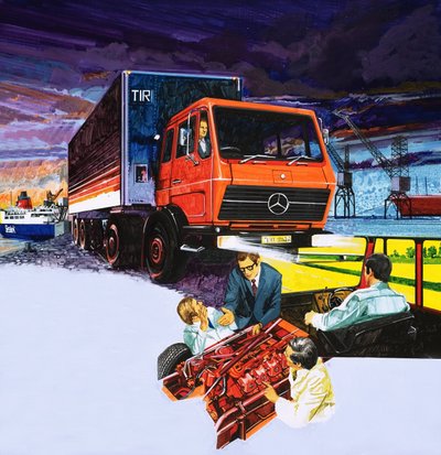 Kuorma-autot tekijältä English School