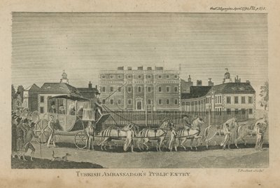 Turkin suurlähettiläiden julkinen sisäänkäynti. tekijältä English School