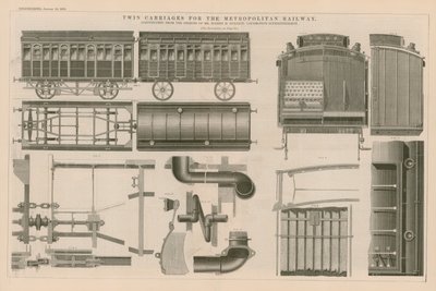 Kaksoisvaunut Metropolitan Railwaylle tekijältä English School