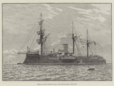 Ranskan laivaston tyypit, Redoutable, Ironclad (kaiverrus) tekijältä English School