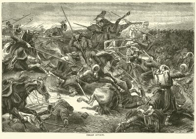 Uhlanin hyökkäys lokakuussa 1870 tekijältä English School