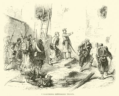 Salattujen joukkojen kaivaa esiin tammikuussa 1871 tekijältä English School
