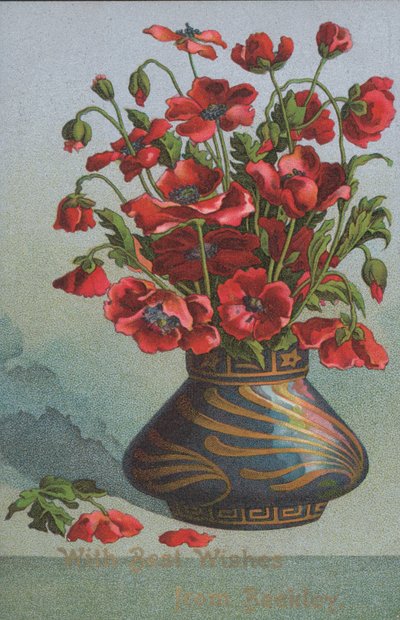 Unikkomaljakko (chromolitho) tekijältä English School