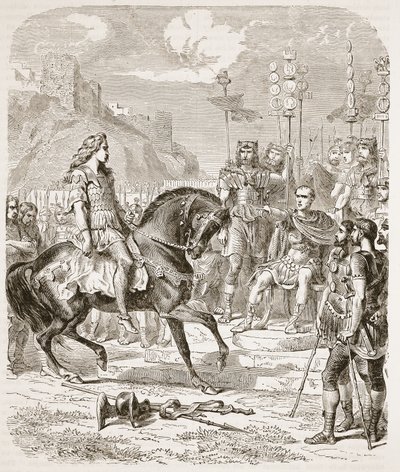 Vercingetorix ennen Caesaria tekijältä English School