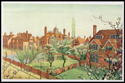 Näkymä Bedford Parkiin, 1882 tekijältä English School