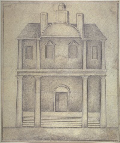 Näkymä Blackfriars Theatrelle. noin 1650 tekijältä English School