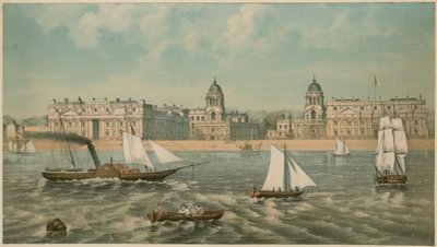 Näkymä Greenwich Hospitalista Lontoossa tekijältä English School