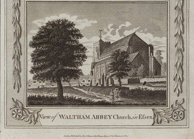 Näkymä Waltham Abbey -kirkolle tekijältä English School