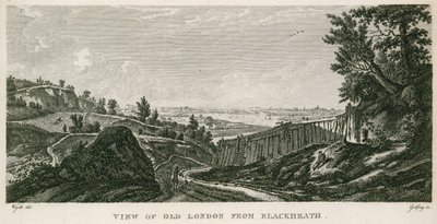 Näkymä vanhaan Lontooseen Blackheathistä tekijältä English School