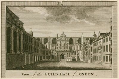 Näkymä Guildhallille, Lontoo tekijältä English School