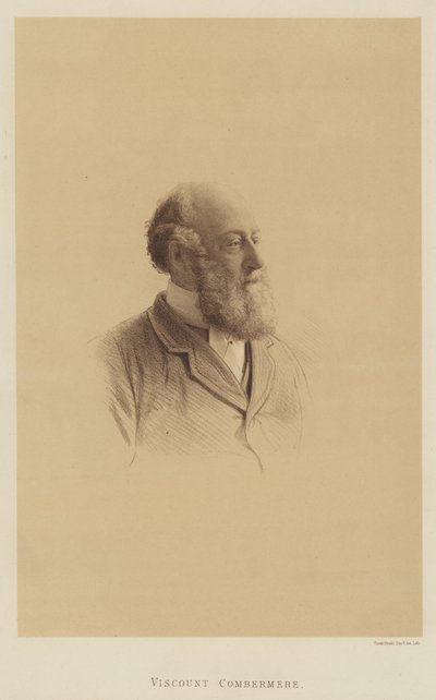 Viscount Combermere (litografia) tekijältä English School