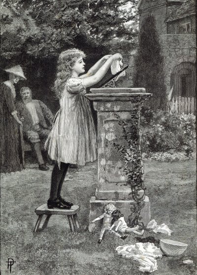 Pesupäivä, Leisure Hourista, vuodelta 1888 tekijältä English School