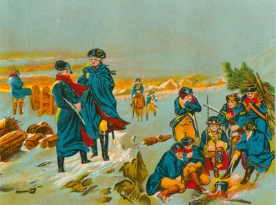 Washington ja Lafayette Valley Forgessa tekijältä English School