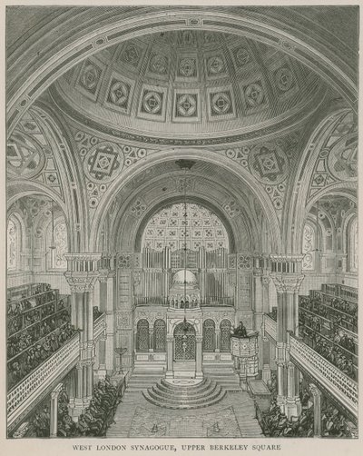 Länsi-Lontoon synagoga, Upper Berkeley Square tekijältä English School