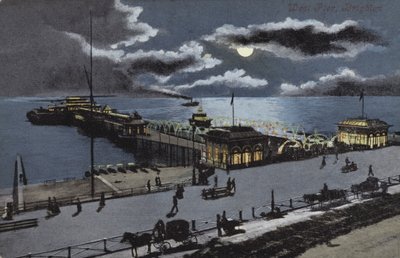 West Pier, Brighton, Sussex (värilitro). tekijältä English School