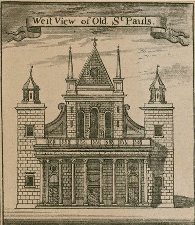 Länsinäkymä Old St Paulsille, Lontoo tekijältä English School