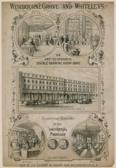Westbourne Grove ja Whiteleys tekijältä English School