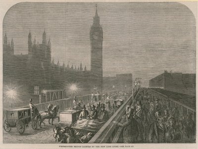 Westminster Bridge valaisi uuden lime-valon tekijältä English School