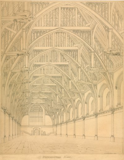 Westminster Hall, 1814 tekijältä English School