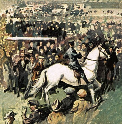 White Horse vuoden 1923 Cupin finaalissa Wembleyllä tekijältä English School