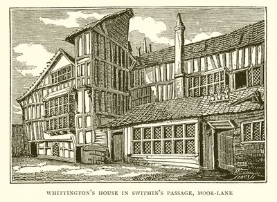 Whittingtons House Swithins Passagessa, Moor-Lane tekijältä English School