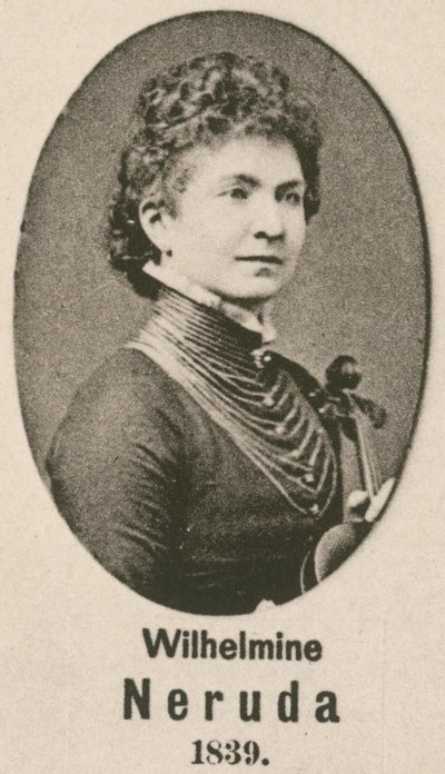 Wilhelmine Neruda (kaiverrus) tekijältä English School