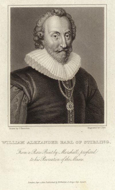 William Alexander, Stirlingin ensimmäinen jaarli (n. 1570 - 12. syyskuuta 1640) tekijältä English School