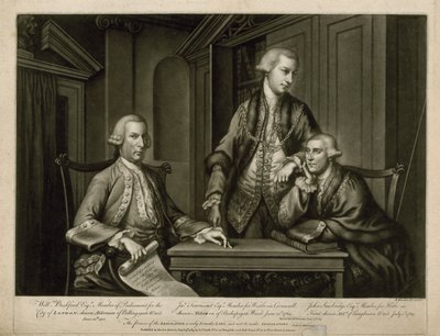William Beckford, James Townsend ja John Sawbridge tekijältä English School