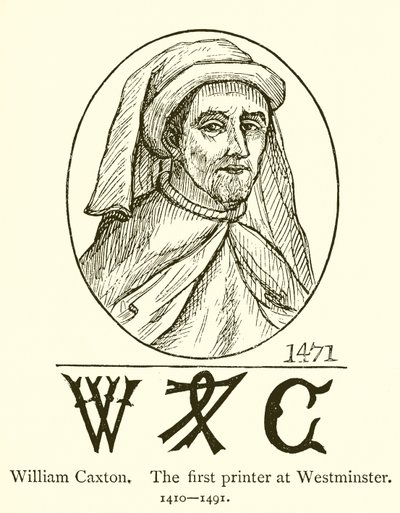 William Caxton, Westminsterin ensimmäinen tulostin tekijältä English School