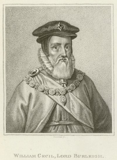 William Cecil, Lord Burleigh (kaiverrus) tekijältä English School
