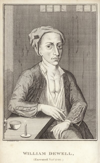 William Dewell, teloitettu marraskuussa 1740 tekijältä English School