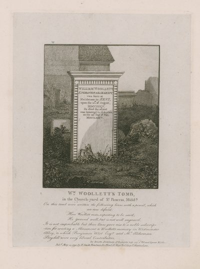 William Woollettin hauta tekijältä English School