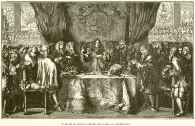 William of Orange vannoi valan kaupunginhaltijana tekijältä English School
